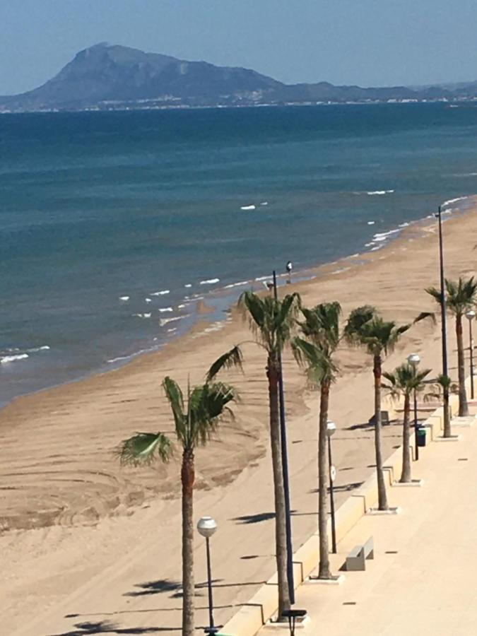 Apartamento Primera Linea De Playa Bellreguard Exterior foto